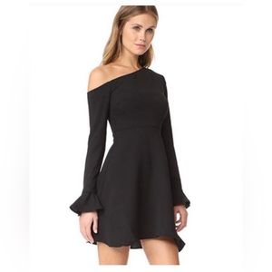 Likely Asymmetrical Bell Sleeve Dress